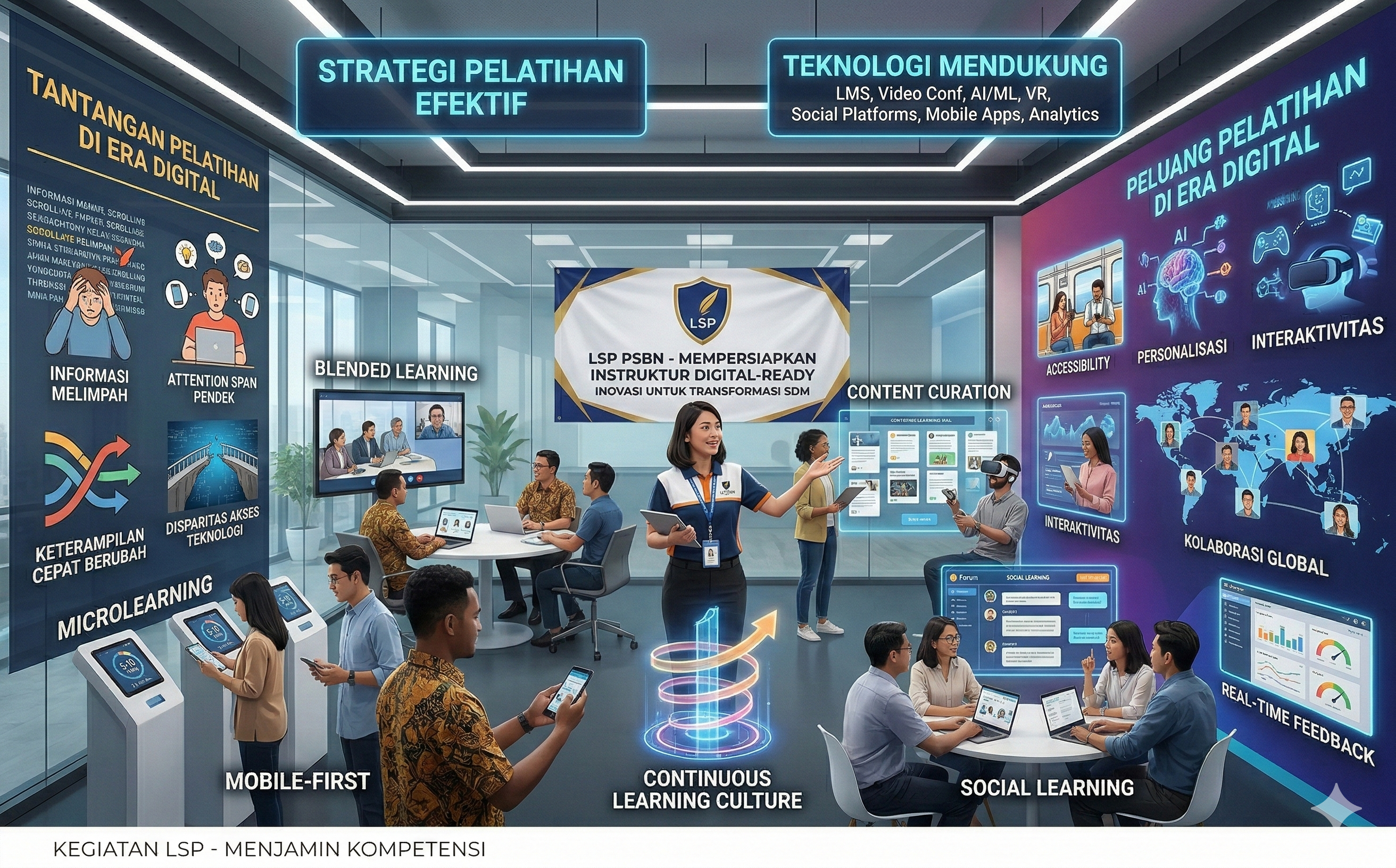 Pelatihan dan Pengembangan SDM di Era Digital: Transformasi Pembelajaran